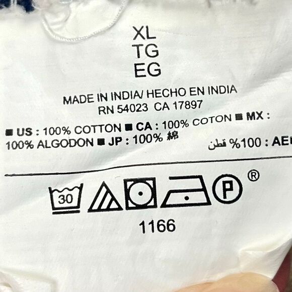 Old Navy Linen Look Strip Thin V-neck Top XL - Picture 9 of 12